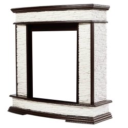 Портал Firelight Scala Classic сланец скалистый белый/шпон тёмный дуб