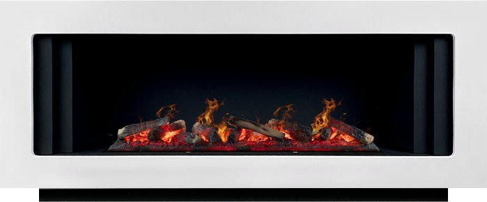 Каминокомплект Royal Flame Line CRM с очагом Design L1000RF 3D PS/LOG санд сноу