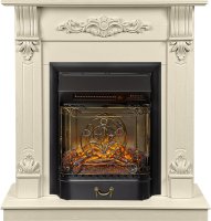 Каминокомплект Royal Flame Palermo SFT (Разборный) c очагом Majestic FX M Black RC слоновая кость