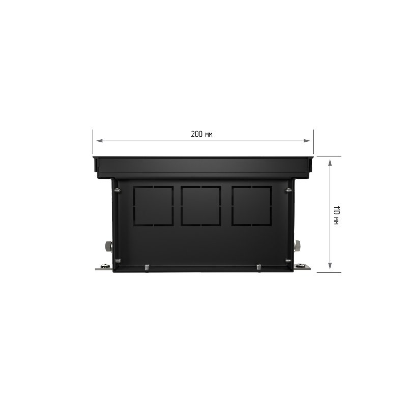 Внутрипольный конвектор Royal Thermo Atrium 110/200/2500-DG-U-DB