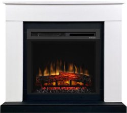Каминокомплект Dimplex Bergen (Разборный) с очагом XHD23L-INT белый с черным