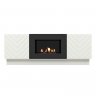 Тумба с биокамином Firelight BFP/P-1400V белый