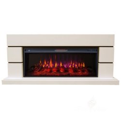 Каминокомплект Interflame Норд бежевый с очагом FreeSpace 50 LED FX QZ