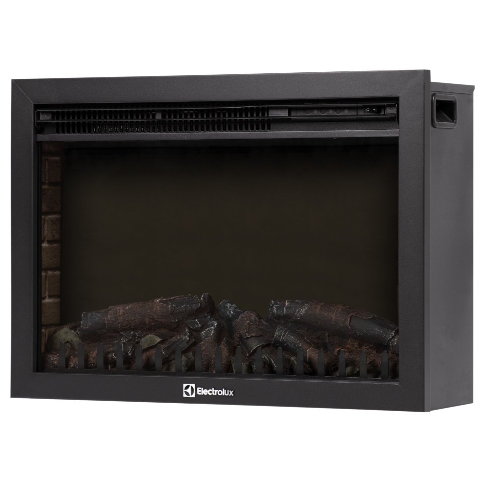 Каминокомплект Firelight Bricks 25 с очагом Electrolux EFP/P-2520LS N камень белый/белая эмаль