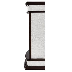 Каминокомплект Firelight Scala Classic с очагом Electrolux EFP/P-1020LS сланец скалистый белый/шпон тёмный дуб