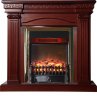 Каминокомплект Interflame Афина махагон с очагом Fobos FX M Brass