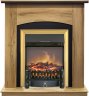 Каминокомплект Royal Flame Barcelona (Разборный) Дуб галифакс c очагом Fobos FX M Brass