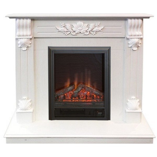 Каминокомплект RealFlame Ottawa STD/EUG WT с очагом Eugene