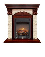 Каминокомплект Royal Flame Dublin с очагом Fobos FX M Black орех каньон