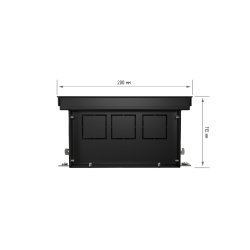 Внутрипольный конвектор Royal Thermo Atrium 110/200/2700-DG-U-DB