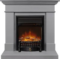 Каминокомплект Royal Flame California STD CRM (Разборный) с очагом Fobos FX M Black RC санд грей