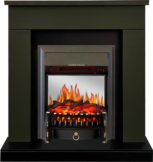 Каминокомплект Royal Flame Bergen c очагом Fobos FX Black темная олива