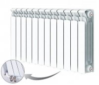 Биметаллический радиатор отопления RIFAR BASE VENTIL 500 BVR 11