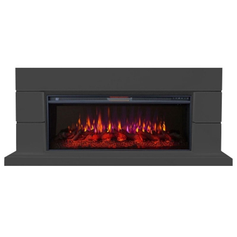 Каминокомплект Interflame Норд графит с очагом FreeSpace 50 LED FX QZ