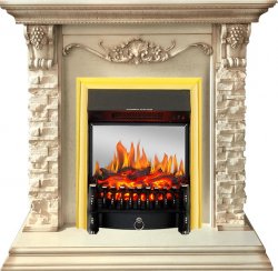 Каминокомплект Royal Flame Adriana с очагом Fobos FX M Brass