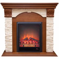 Каминокомплект RealFlame Dublin LUX STD/EUG AO с очагом Eugene