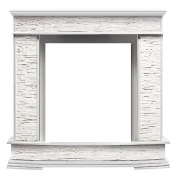 Портал Firelight Scala Classic сланец скалистый белый/шпон белый дуб