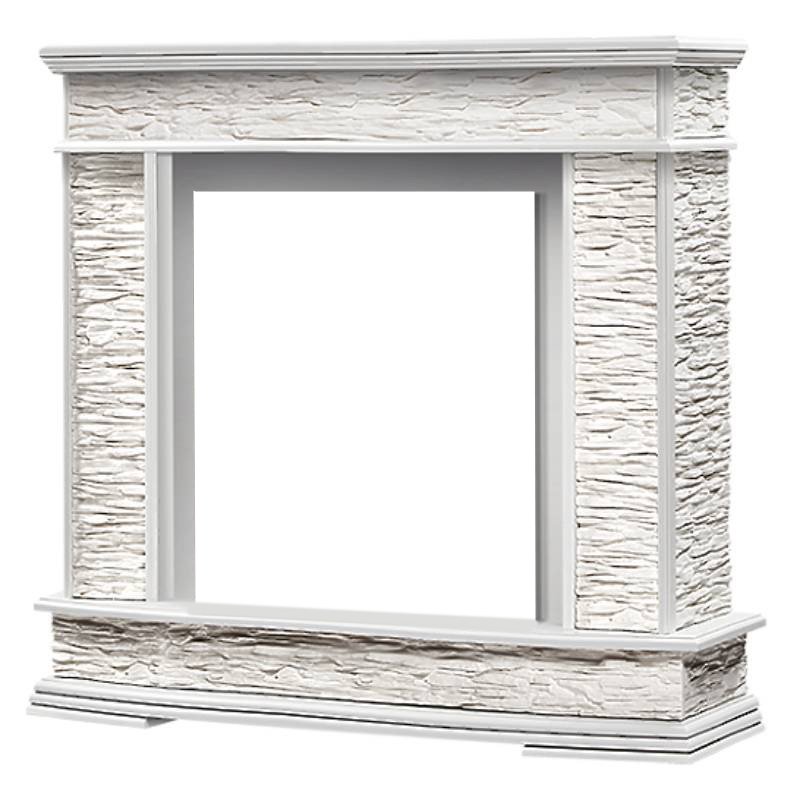 Портал Firelight Scala Classic сланец скалистый белый/шпон белый дуб