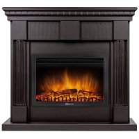 Каминокомплект Firelight Colonna 25 с очагом Electrolux EFP/P-2520LS шпон венге