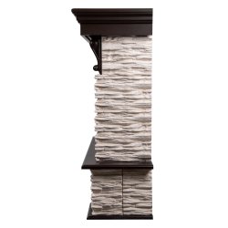 Портал Firelight Pietra Nuovo 30 сланец белый/шпон темный дуб