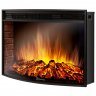 Каминокомплект Firelight Quadro 30 с очагом Electrolux EFP/P-3320RLS камень песчаник античный белый/белая эмаль