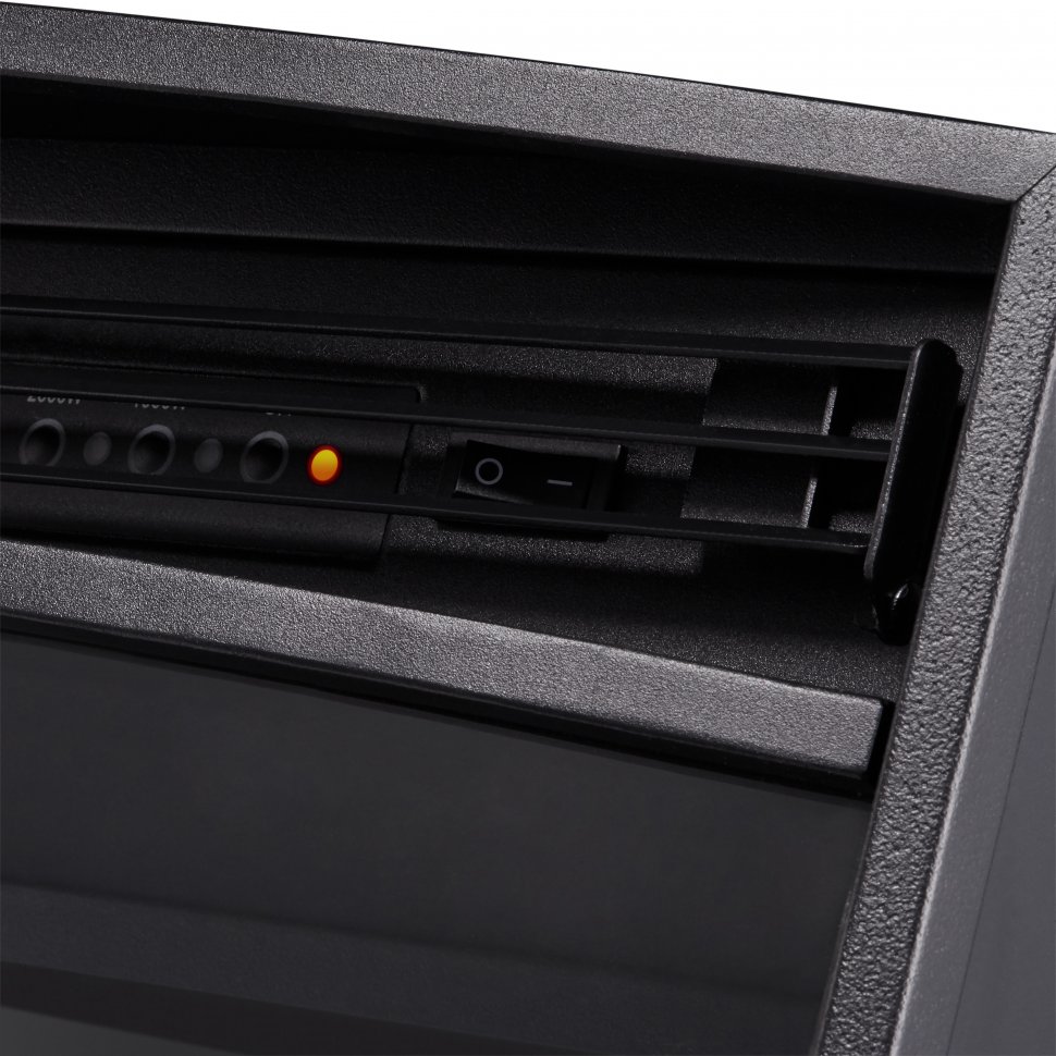 Каминокомплект Firelight Quadro 30 с очагом Electrolux EFP/P-3320RLS камень песчаник античный белый/белая эмаль