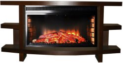 Каминокомплект Interflame Лонг с очагом Panoramic 33W LED FX средний дуб