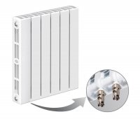 Биметаллический радиатор отопления RIFAR SUPReMO VENTIL 350 SVR 6
