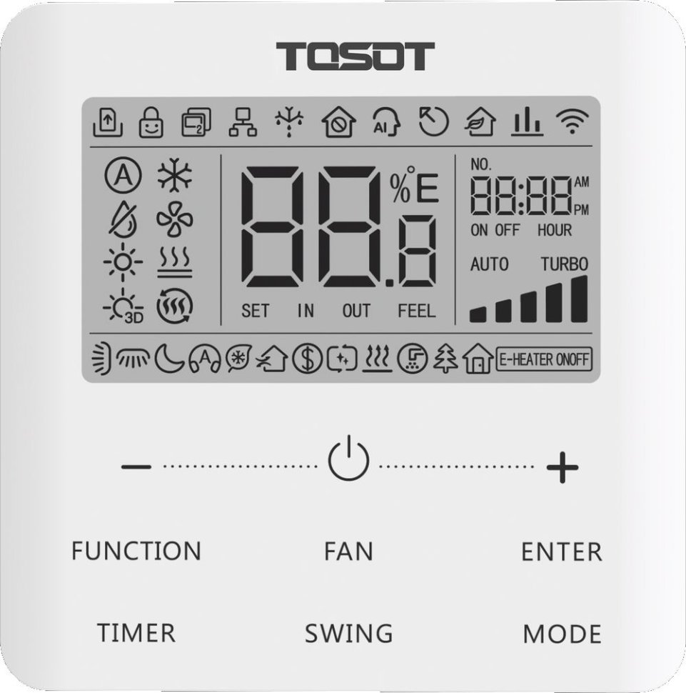 Напольно-потолочная сплит-система Tosot T36H-ILFA/I/T36H-ILUA/O