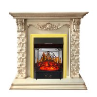 Каминокомплект Royal Flame Adriana с очагом Majestic FX M Brass