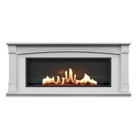 Встроенный портальный биокамин SteelHeat Chester Long стекло