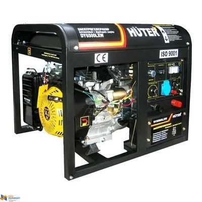 Газовый электрогенератор Huter DY6500LXG