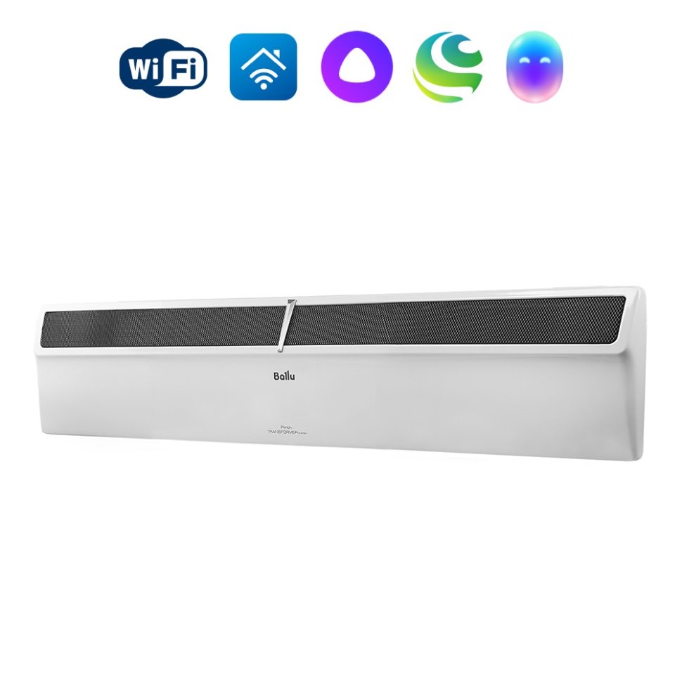 Электрический конвектор Ballu Plinth Transformer с блоком управления и опорами BEC/PL-2000-4I (инверторный)