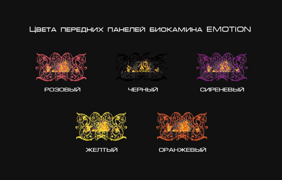 Биокамин Silver Smith Emotion