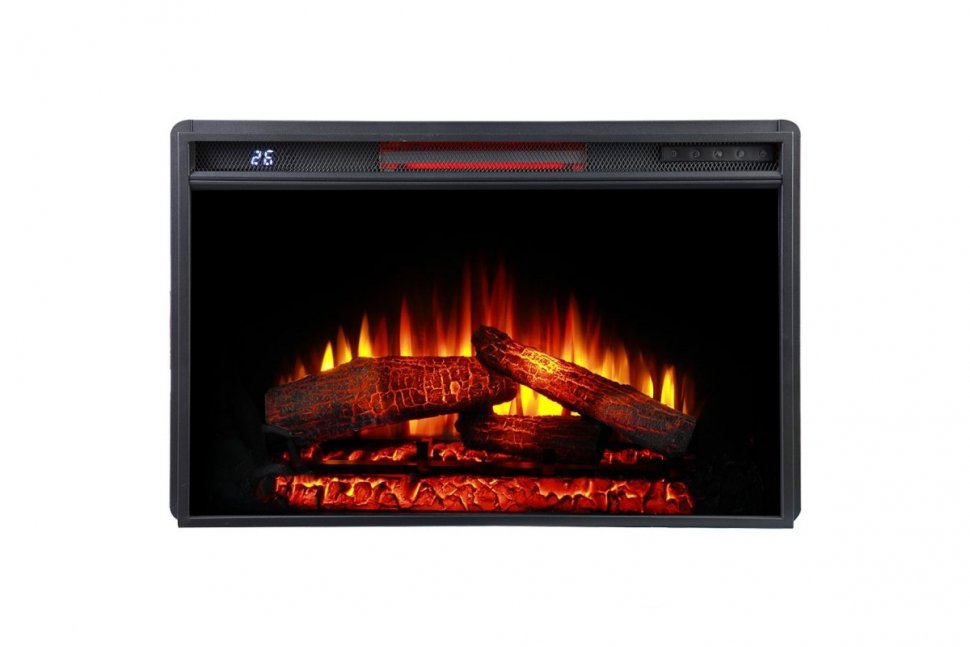 Каминокомплект Interflame Экстер средний дуб с очагом Foton 26 LED FX QZ