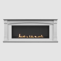 Встроенный портальный биокамин SteelHeat Chester Long стемалит