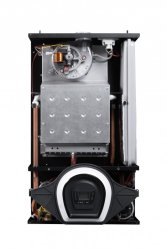 Настенный газовый котел Federica Bugatti 12 VARME WI-FI Black