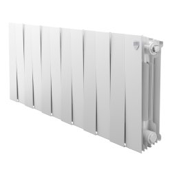 Биметаллический радиатор отопления Royal Thermo PianoForte 300 белый 12 секций