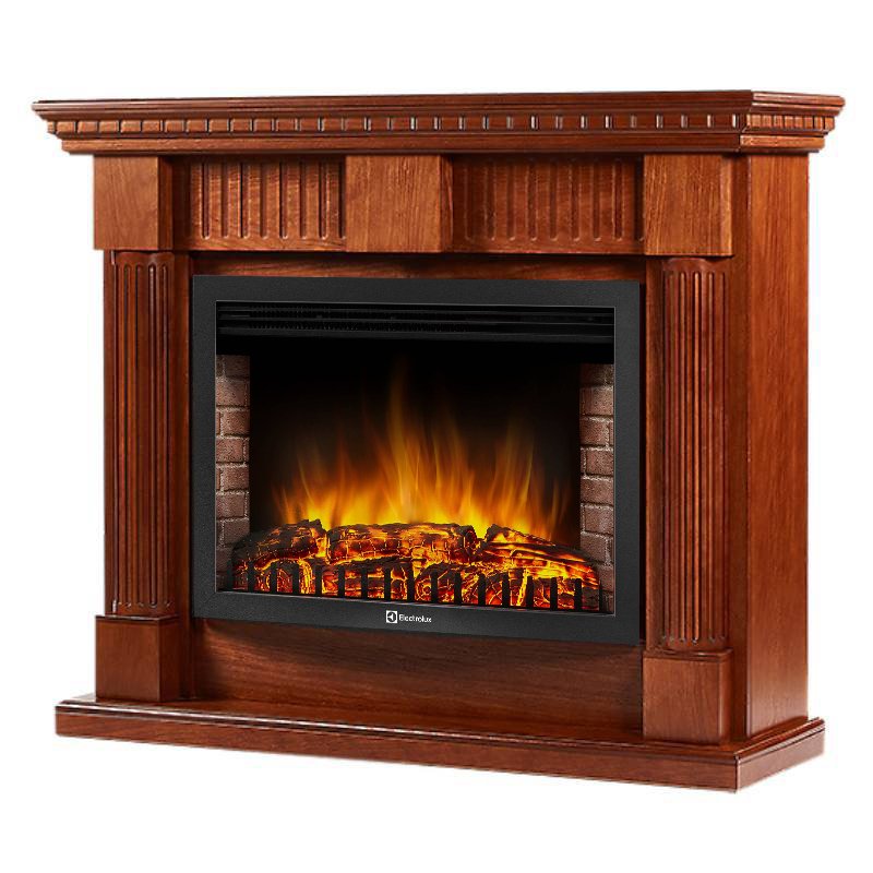 Каминокомплект Firelight Colonna 30 с очагом Electrolux EFP/P-3020LS шпон дуб