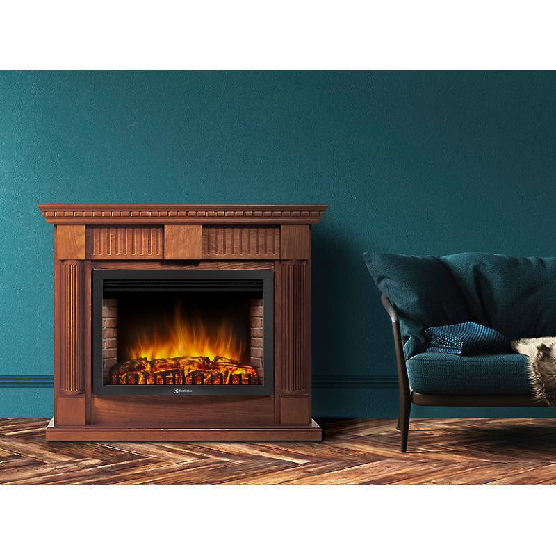 Каминокомплект Firelight Colonna 30 с очагом Electrolux EFP/P-3020LS шпон дуб