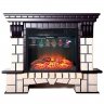 Каминокомплект Interflame Экстер М темный дуб с очагом Foton 23 LED FX