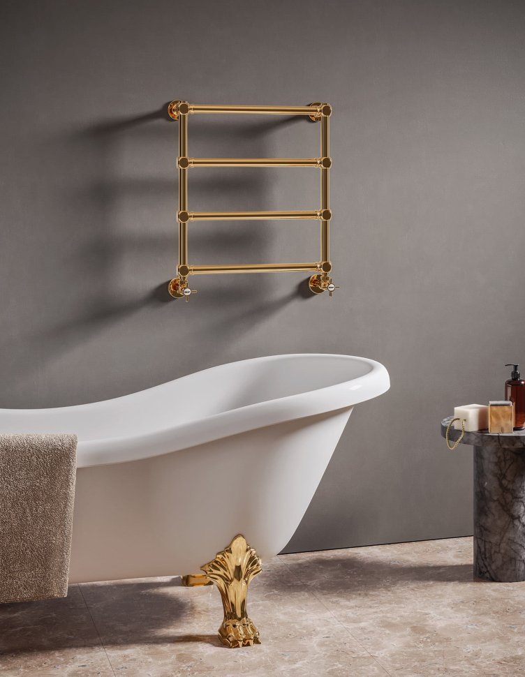 Водяной полотенцесушитель Irsap Minuette для ГВС 960/540 CL.54 T01 6 трубок bronze