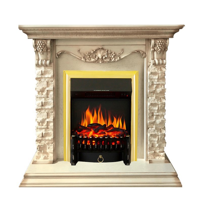 Каминокомплект Royal Flame Adriana с очагом Fobos FX Brass