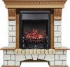 Каминокомплект Royal Flame Pierre Luxe с очагом Fobos FX Black