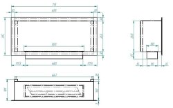 Биокамин Zefire Flagman 700