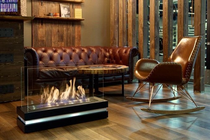 Биокамин Silver Smith Fame Ave Black