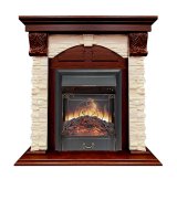 Каминокомплект Royal Flame Dublin с очагом Majestic FX Black орех каньон