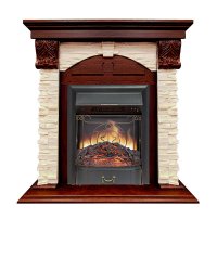 Каминокомплект Royal Flame Dublin с очагом Majestic FX Black орех каньон