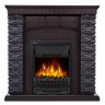 Каминокомплект Firelight Porto Classic с очагом Electrolux EFP/P-1020LS камень черный/шпон венге