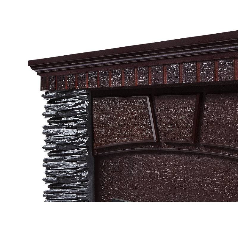 Каминокомплект Firelight Porto Classic с очагом Electrolux EFP/P-1020LS камень черный/шпон венге